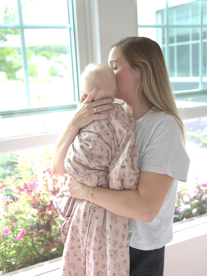 Toddler Cloud Blanket - Doe.Re.Mi / 2.5 TOG by gunamuna