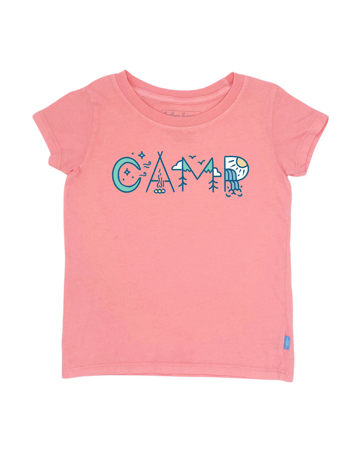 Everyday Tee in Pink Camp by Feather 4 Arrow