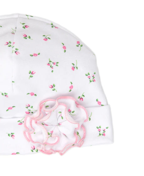 Garden Roses Print Hat by Kissy Kissy