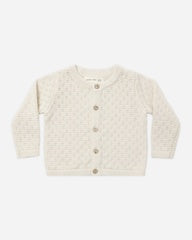 Knit Cardigan || Natural by Quincy Mae