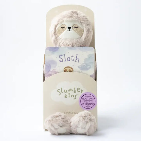 Sloth's Routines Set - Snuggler with 2 Books! by Slumberkins