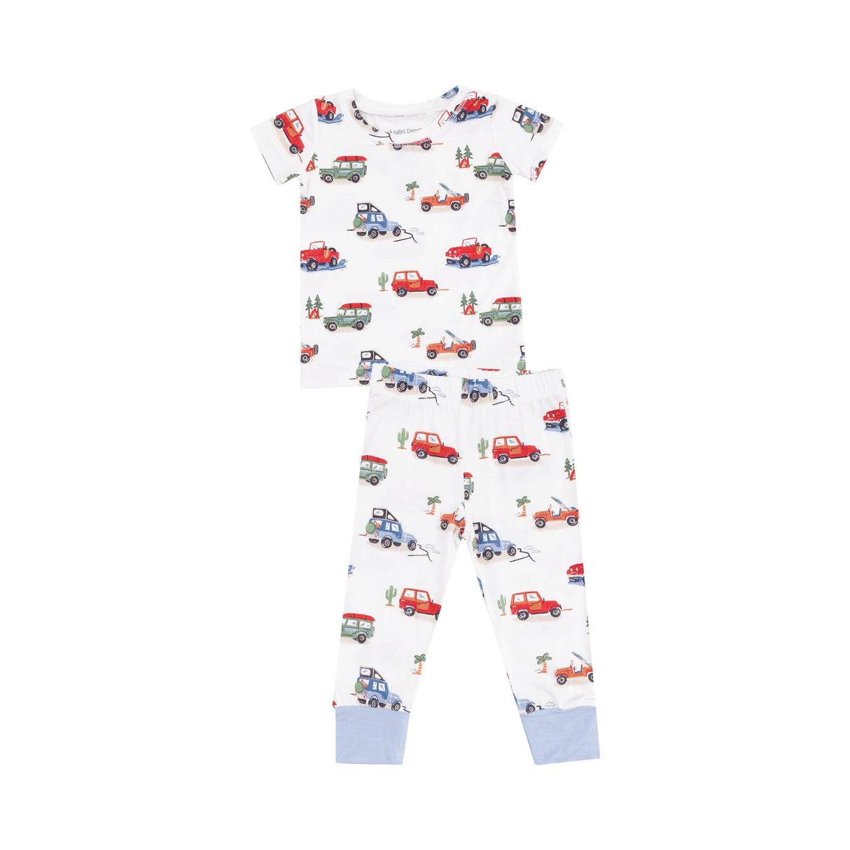 Short Sleeve Loungewear Set - Off-Road Adventure by Angel Dear