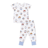 Short Sleeve Loungewear Set- Cowdogs by Angel Dear