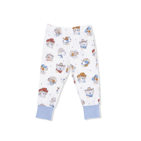 Short Sleeve Loungewear Set- Cowdogs by Angel Dear