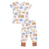 Short Sleeve Loungewear Set- Rodeo Patches Uni by Angel Dear