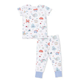 Short Sleeve Loungewear Set- Sailor Sea Creatures by Angel Dear