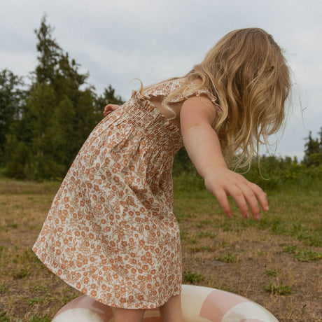 Organic Smocked Sundress- Sienna by Makemake