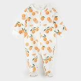 Oranges Print Sleeper by Petit Lem
