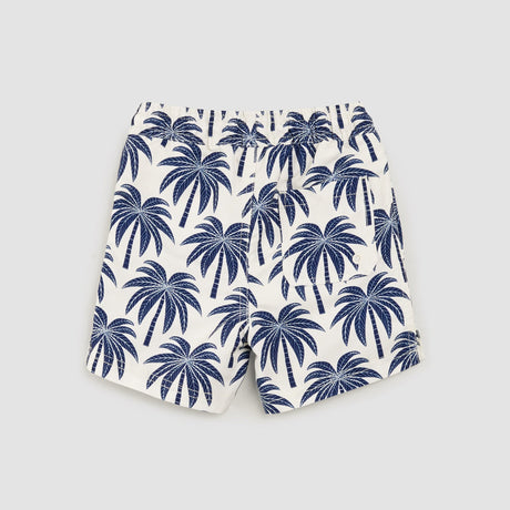 Palm Tree Print on Birch Swim Trunks by miles the label.