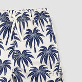 Palm Tree Print on Birch Swim Trunks by miles the label.