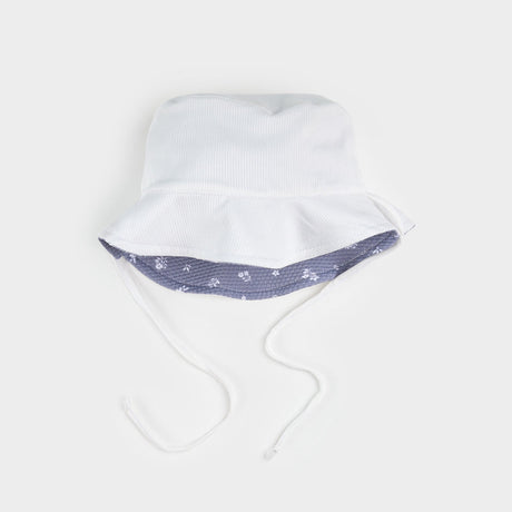 Wildflower Print Reversible Sun Hat by Petit Lem