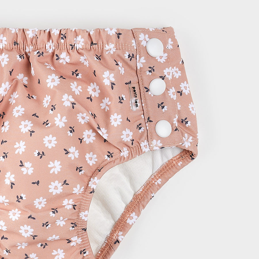 Ditsy Daisies Swim Diaper by Petit Lem
