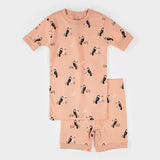Toucan Print on Papaya Summer Sleep Set by Petit Lem