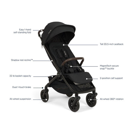 Nuna TRVL 360° Stroller | PRE-SALE | SHIPS LATE NOVEMBER