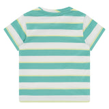 Baby Boy's Short Sleeve- Smaragd Stripes by Babyface