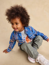 Small Steps Baby Pants- Dried Rosemary by Tea Collection