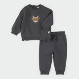Highland Cow Ottoman Outfit Set by Petit Lem