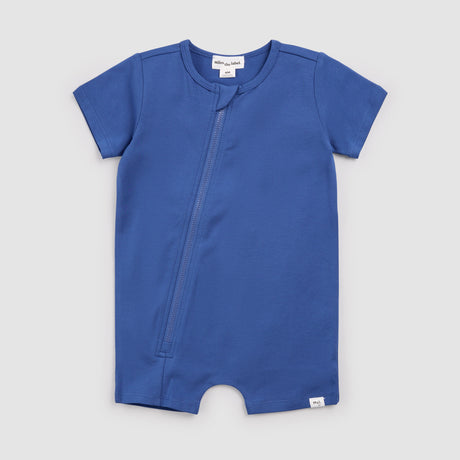 Royal Blue Miles Basics Jersey Romper by miles the label