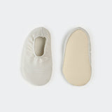 Grey Ribbed Swim Slippers by Petit Lem