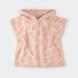 Starfish on Light Pink Beach Poncho by Petit Lem