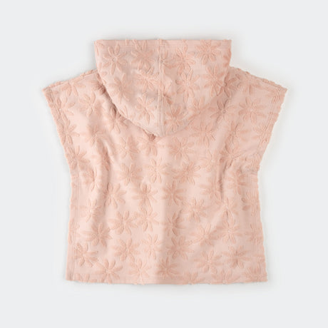 Starfish on Light Pink Beach Poncho by Petit Lem