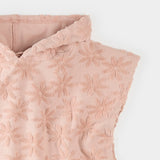 Starfish on Light Pink Beach Poncho by Petit Lem