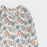 Spring Flowers on Creme PJ Set by Petit Lem