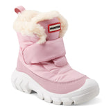 Little Kids Igloo Lug Sole Insulated Waterproof Snow Boots- Light Pink by Hunter Boots