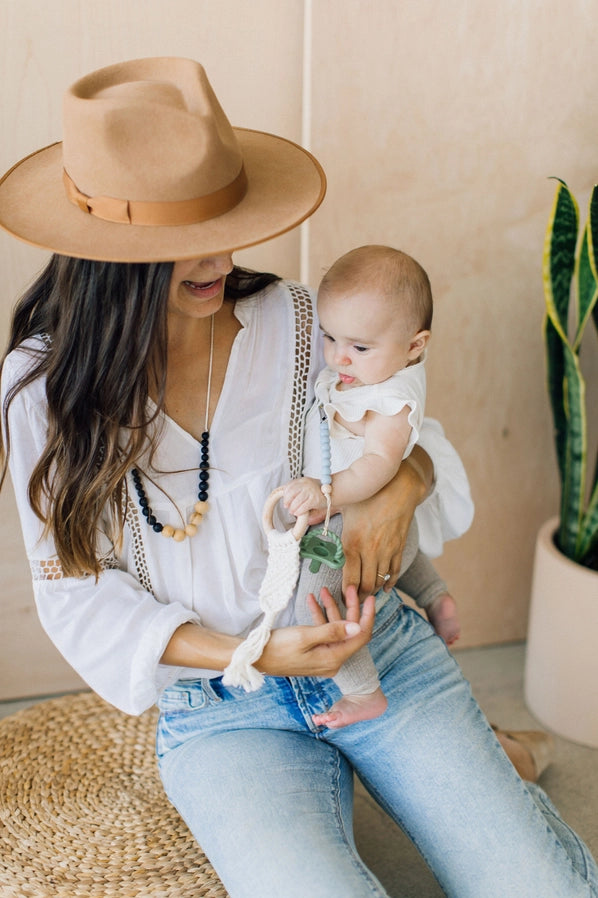 Luna Macrame Teether by Chewable Charm