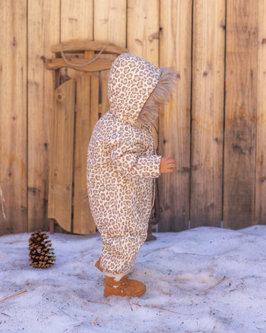 Ski Snowsuit || Leopard by Rylee + Cru