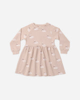Raglan Dress || Swans by Rylee + Cru
