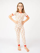 Here For the Snacks Foodie Bamboo Kids Pajamas Toddler Set by Emerson and Friends