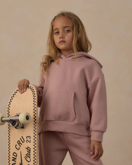 Relaxed Hoodie || Rosewood by Rylee + Cru