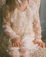 Celine Dress || Embroidered Daisy by Noralee