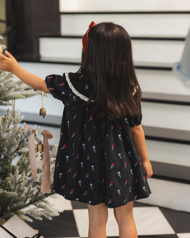 Janette Dress || Winter Ditsy by Noralee