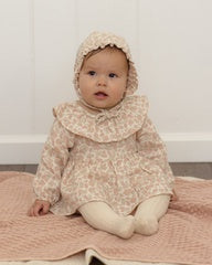 Thalia Romper || Pink Blossom by Quincy Mae