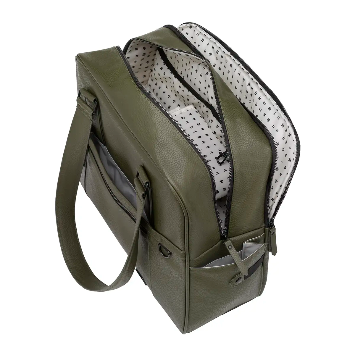 2-in-1 Provisions Tote in Olive by Petunia Pickle Bottom