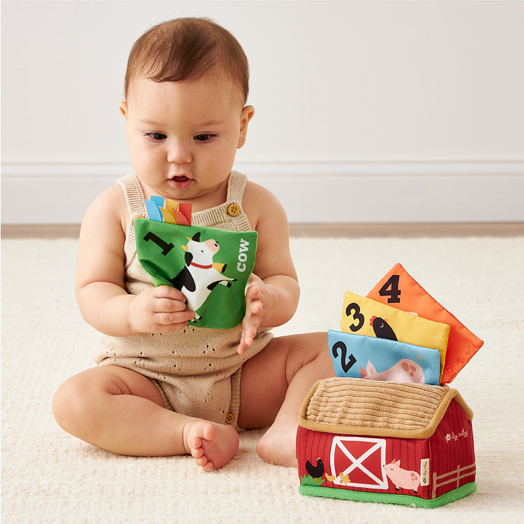Itzy Sensory Scarves™ Pull-And-Take Toy- Farm by Itzy Ritzy