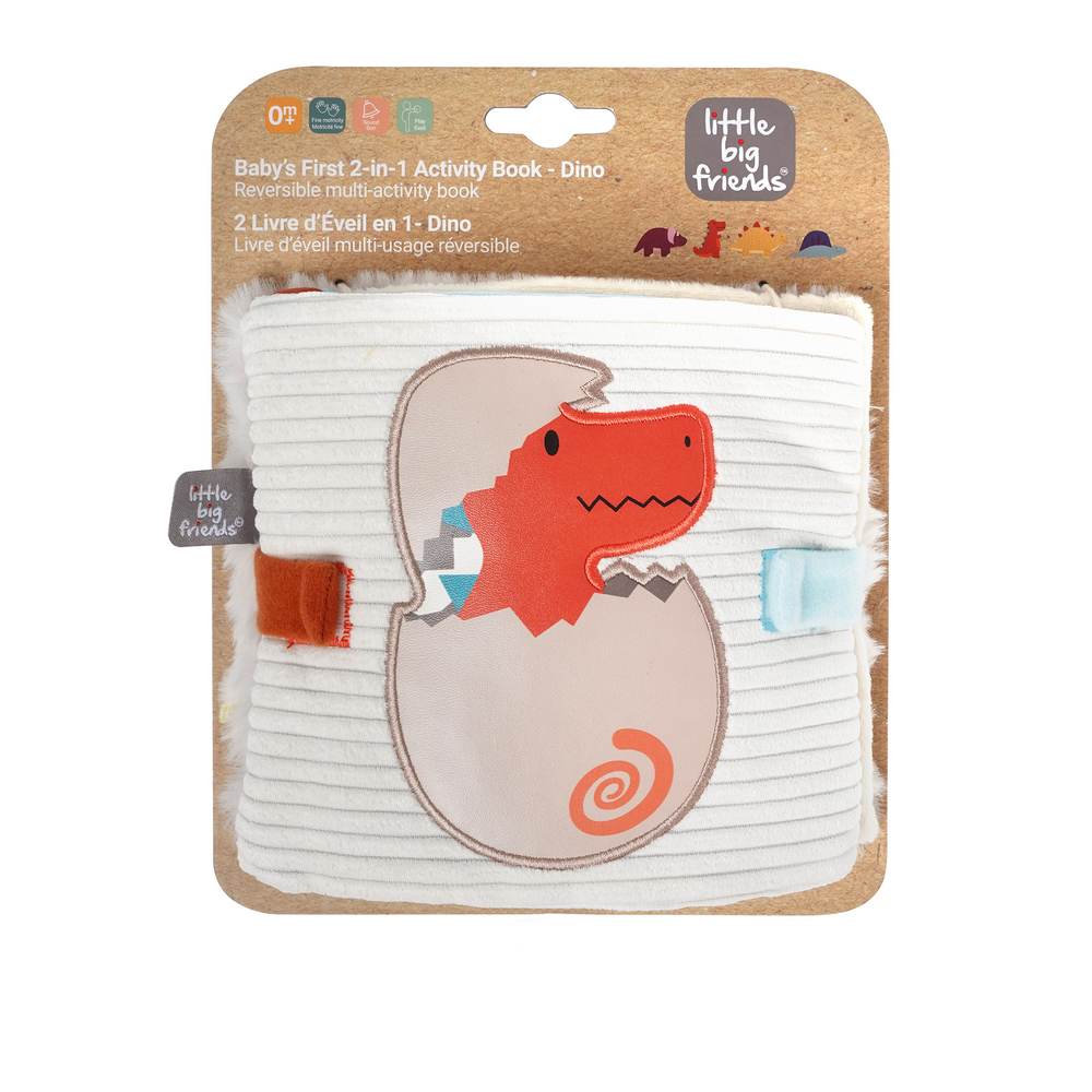 Activity Book 2 in 1 - Dino Friends by Little Big Friends