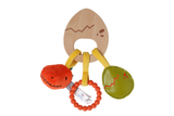 Wooden Rattle- Dino by Little Big Friends
