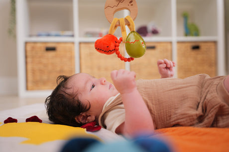 Wooden Rattle- Dino by Little Big Friends