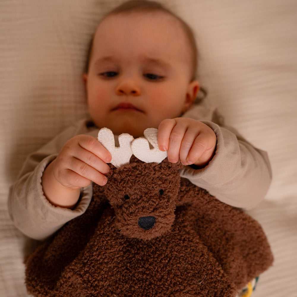 Bruce the Moose Comforter by Little Big Friends
