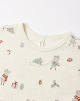 Long Sleeve Tee + Pant Set || Holiday Mouse by Rylee + Cru