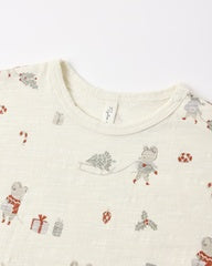 Long Sleeve Tee + Pant Set || Holiday Mouse by Rylee + Cru