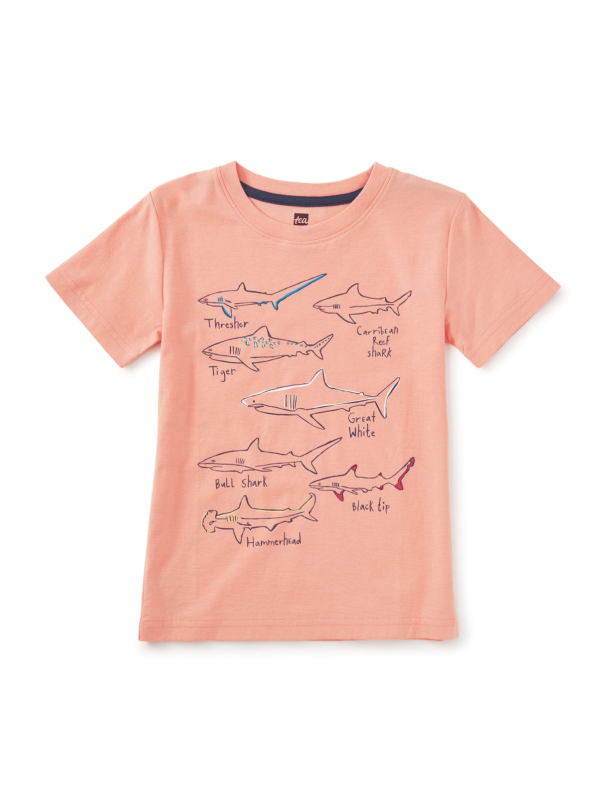 Shark Tales Graphic Tee by Tea