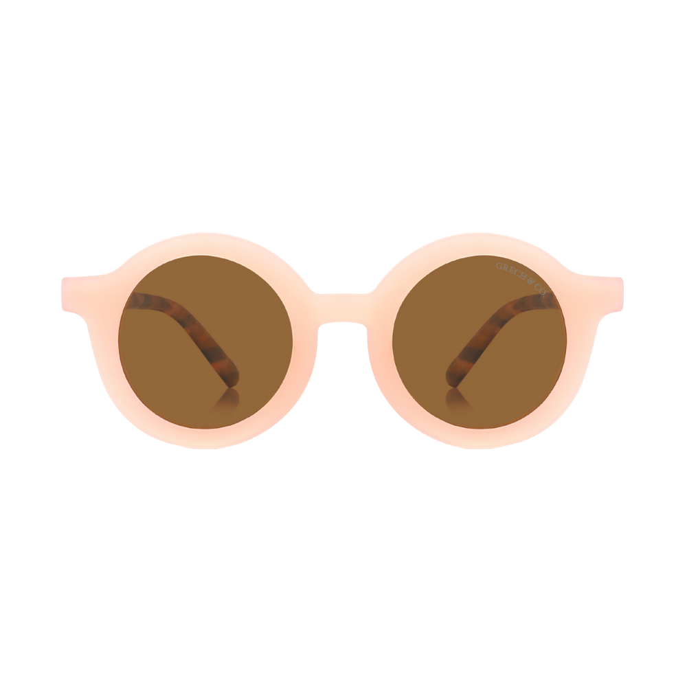 Original Round | Polarized Sunglasses | Blush Bloom + Tortoise by Grech & Co.