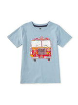 Fire Truck Graphic Tee- Cloud by Tea Collection