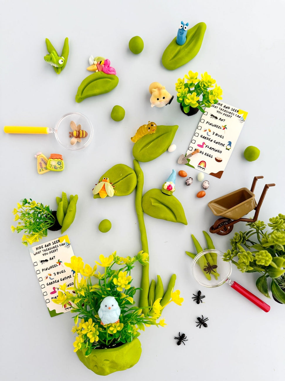 Backyard Bug Seek 'n Find Play Kit by Earth Grown KidDoughs