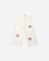 Straight Leg Pant || Daisy Patches by Rylee + Cru