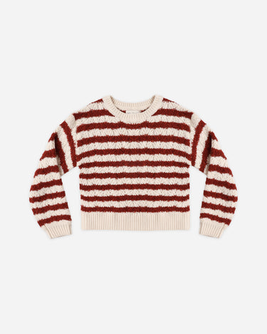 Aspen Sweater || Ruby Stripe by Rylee + Cru